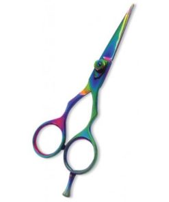 Professional Hair Cutting Scissor with razor edge. Multicolor Coating