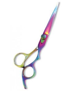 Professional Hair Cutting Scissor with razor edge. Multicolor Coating