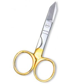 Nail Scissor. Half Gold.