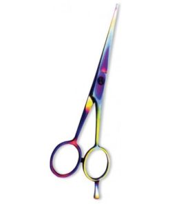 Professional Hair Cutting Scissor with razor edge. Multicolor Coating