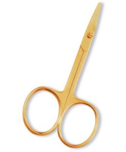 Nail Scissor. Full Gold.